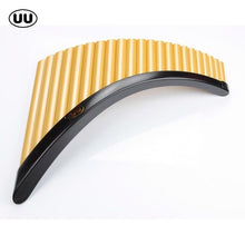 Load image into Gallery viewer, UU Pan Flute 22 Pipes Panpipes G Key Tunable Flauta ABS Plastic Romanian Base Panflute Professional Pan Pipe Musical Instrument