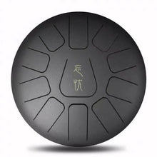 Load image into Gallery viewer, 12 Inch Mini Drum 11 Tone Steel Tongue Percussion Drum Handpan Instrument With A Carry Bag Musical Instruments
